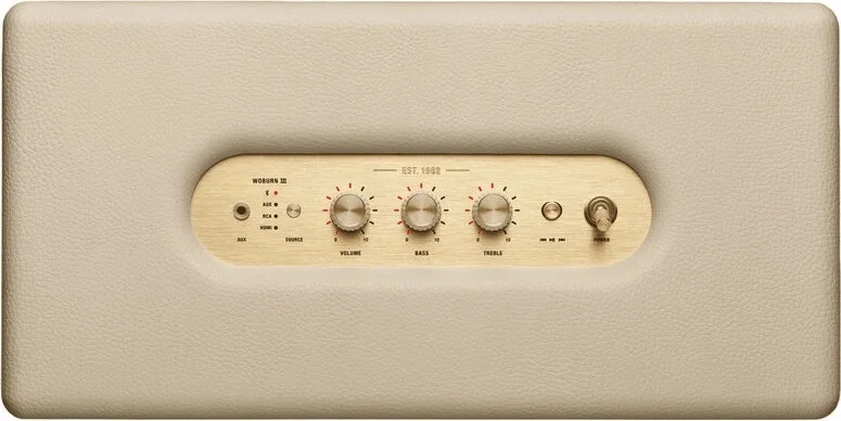 Колонка порт. Marshall Woburn III бежевый 150W 2.0 BT/3.5Jack 10м