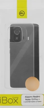 Чехол (клип-кейс) Redline для Xiaomi Redmi Note 13 Pro + iBox Crystal прозрачный (УТ000037624)