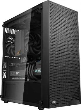 Корпус PcCooler C3 B310 Bk черный без БП mATX 8x120mm 4x140mm 1xUSB2.0 1xUSB3.0 audio bott PSU
