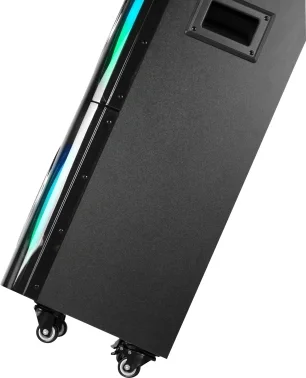Колонка порт. Ural Молот 203 черный 2000W 1.1 BT/3.5Jack/USB-C 15м 9000mAh (УРАЛ МОЛОТ 203)