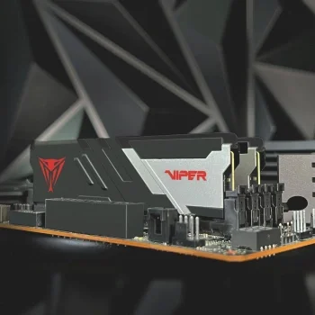 Память DDR5 2x16Gb 7000MHz Patriot PVV532G700C32K Viper Venom RTL Gaming PC5-56000 CL32 DIMM 288-pin 1.45В kit с радиатором Ret
