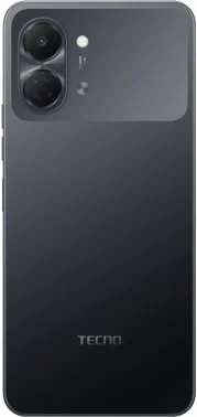 Смартфон Tecno Spark Go 3 128Gb 4Gb черный моноблок 3G 4G 2Sim 6.75" 720x1600 Android 15 13Mpix 802.11 a/b/g/n/ac GPS GSM900/1800 Protect microSD max1024Gb
