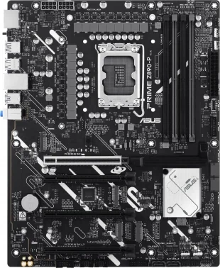 Материнская плата Asus PRIME Z890-P Soc-1851 Intel Z890 4xDDR5 ATX AC`97 8ch(7.1) 2.5Gg RAID+HDMI+DP