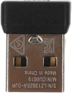 Мышь Logitech M190 черный/красный оптическая 1000dpi беспров. USB 2but (910-005926)