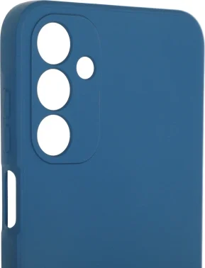Чехол (клип-кейс) BoraSCO для Samsung Galaxy A15 Microfiber Case синий (72893)