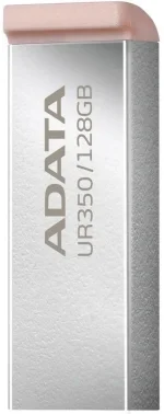 Флеш Диск A-Data 128GB UR350 UR350-128G-RSR/BG USB3.2 серебристый/коричневый
