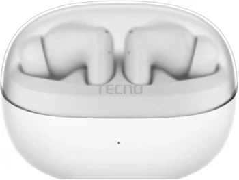 Гарнитура внутриканальные Tecno Buds 4 BD04 белый беспроводные bluetooth в ушной раковине (BD04 WHITE)