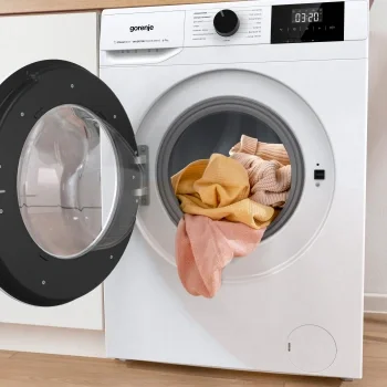 Стиральная машина Gorenje W5NGPI72SBS/C класс: A загр.фронтальная макс.:7кг белый инвертор