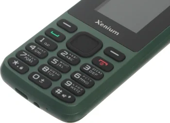Мобильный телефон Xenium 175 X зеленый моноблок 2Sim 1.77" 128x160 Nucleus GSM900/1800 MP3 FM