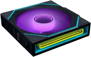 Вентилятор для корпуса Lian-Li Uni Fan SL-INF Wireless 120 Reverse ARGB 120х122.1x28 черный 4-pin 32.2дБ (G99.12RSLIN1W1B.R0) Ret