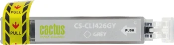 Картридж струйный Cactus CS-CLI426GY CLI-426GY серый (9мл) для Canon Pixma MG6140/MG8140 с чипом