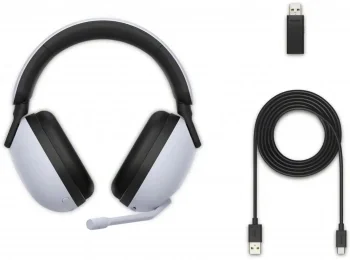 Гарнитура накладные Sony INZONE H9 белый/черный беспроводные bluetooth оголовье (WH-G900N/W)