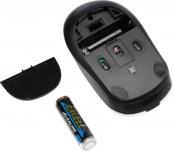 Мышь A4Tech Fstyler FB12 белый/черный оптическая 1200dpi беспров. BT/Radio USB 3but (FB12 PANDA)