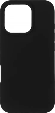 Чехол (клип-кейс) BoraSCO для Apple iPhone 16 Pro Microfiber Case черный (73691)