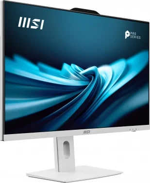 Моноблок MSI Pro AP272P 14M-664XRU 27" Full HD i7 14700 (2.1) 16Gb SSD512Gb UHDG 770 без ОС GbitEth WiFi BT 120W клавиатура мышь Cam белый 1920x1080