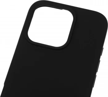 Чехол (клип-кейс) BoraSCO для Apple iPhone 16 Pro Microfiber Case черный (73691)