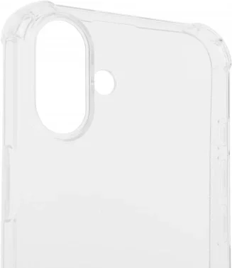 Чехол (клип-кейс) BoraSCO для Apple iPhone 16 Plus Bumper Case прозрачный (73520)