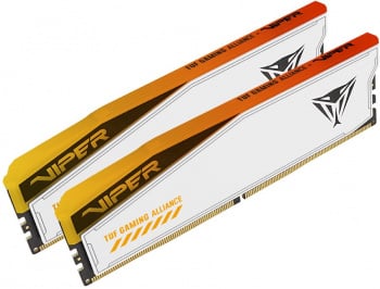 Память DDR5 2x24GB 6000MHz Patriot PVER548G60C36KT Viper Elite 5 Tuf Gaming RGB RTL Gaming PC5-48000 CL36 DIMM UDIMM 288-pin 1.35В kit single rank с радиатором Ret