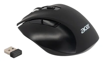 Мышь Acer OMR140 черный оптическая 1600dpi беспров. USB 6but (ZL.MCEEE.00G)