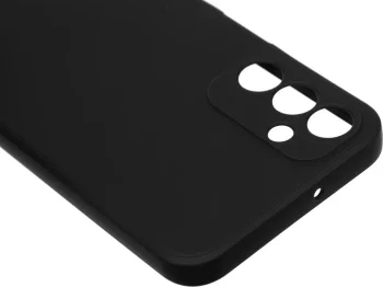 Чехол (клип-кейс) BoraSCO для Samsung Galaxy A15 Microfiber Case черный (72894)