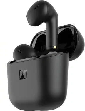 Гарнитура вкладыши Sennheiser Accentum Open черный беспроводные bluetooth в ушной раковине (700430 OTW1 BLACK)