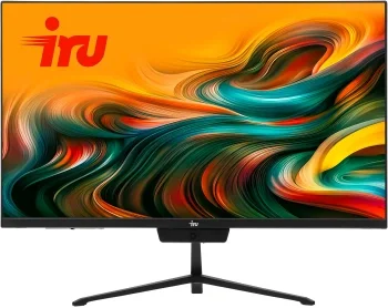 Моноблок IRU P233 23.8" Full HD i3 1220P (1.5) 16Gb SSD512Gb UHDG CR без ОС GbitEth WiFi BT 65W Cam черный 1920x1080