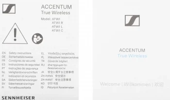 Гарнитура внутриканальные Sennheiser Accentum True Wireless белый беспроводные bluetooth в ушной раковине (ACCENTUM TRUE WIRELESS WH)