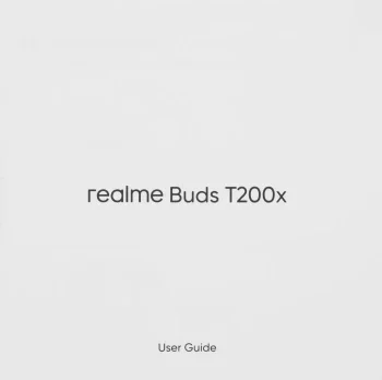 Гарнитура внутриканальные Realme Buds T200x белый беспроводные bluetooth в ушной раковине (6941764471900)