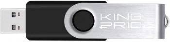Флеш Диск KingPrice 8GB KPFD2 KPFD2A008ABK USB2.0 черный