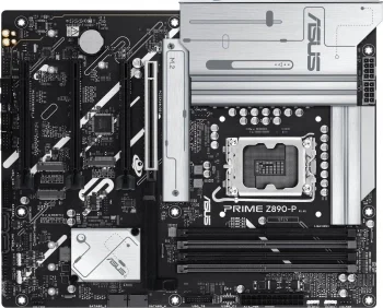 Материнская плата Asus PRIME Z890-P Soc-1851 Intel Z890 4xDDR5 ATX AC`97 8ch(7.1) 2.5Gg RAID+HDMI+DP