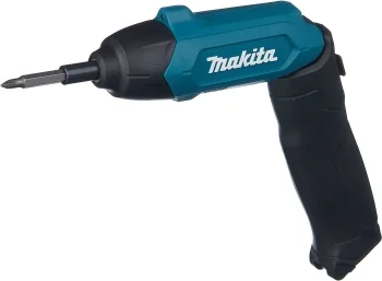 Отвертка аккум. Makita DF001DW аккум. патрон:шестигранник 6.35 мм (1/4) (кейс в комплекте)