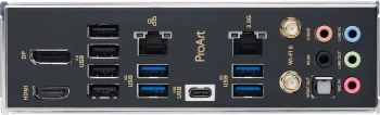 Материнская плата Asus PROART B760-CREATOR WIFI Soc-1700 Intel B760 4xDDR5 ATX AC`97 8ch(7.1) 1 x 2.5Gigabit + Gigabit Ethernet RAID+HDMI+DP
