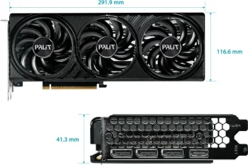 Видеокарта Palit PCI-E 5.0 PA-RTX5060Ti INFINITY 3 OC NVIDIA GeForce RTX 5060TI 16Gb 128bit GDDR7 2407/28000 HDMIx1 DPx3 HDCP Ret