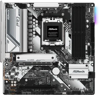 Материнская плата Asrock B650M PRO RS Socket AM5 AMD B650 4xDDR5 mATX AC`97 8ch(7.1) 2.5Gg RAID+HDMI+DP