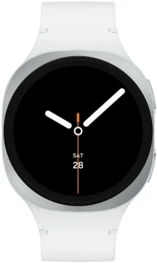 Смарт-часы Samsung Galaxy Watch 8 LTE Watch 8 40мм 1.34" Super AMOLED корп.серебристый рем.серебристый (SM-L325FZSACAU)