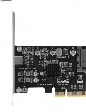 Контроллер PCI-E ASM3242 1xUSB3.1 Type-C Bulk