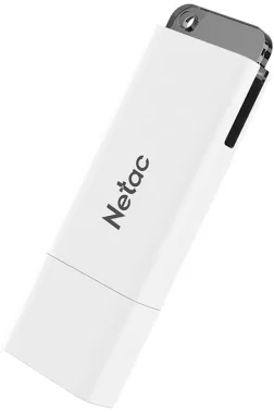 Флеш Диск Netac 256GB U185 NT03U185N-256G-32WH USB3.0 белый