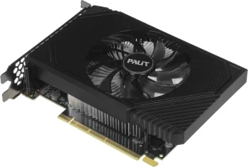 Видеокарта Palit PCI-E 4.0 PA-RTX3050 STORMX OC NVIDIA GeForce RTX 3050 6Gb 96bit GDDR6 1042/14000 DVIx1 HDMIx1 DPx1 HDCP Ret