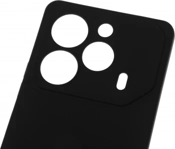 Чехол (клип-кейс) BoraSCO для Tecno Pova 6/6 Pro Silicone Case черный (73173)