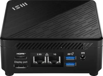 Неттоп MSI Cubi 5 1M-617XRU Core 5 120U (1.4) 16Gb SSD512Gb Graphics без ОС 2.5xGbitEth+1xGbitEth WiFi BT 65W черный (9S6-B0A821-617)