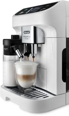 Кофемашина Delonghi Magnifica Plus ECAM320.60.W 1450Вт белый/черный