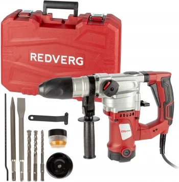Перфоратор RedVerg RD-RH1200S патрон:SDS-plus уд.:5Дж 1200Вт (кейс в комплекте)