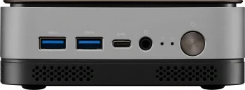 ПК Мини Osio BaseLine B51i-017 i5 1235U (1.3) 16Gb SSD512Gb Iris Xe Windows 11 Pro 64 GbitEth WiFi BT 59.85W коричневый/серебристый (RUS)