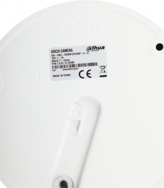 Камера видеонаблюдения аналоговая Dahua DH-HAC-HDBW1231RAP-Z-A 2.7-12мм HD-CVI HD-TVI цв. корп.:белый