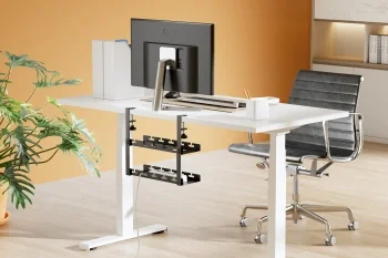 Кабель-канал Cactus CS-CM-400-2BK CS-CM-400-2 для столов 40x13.4x34.2см черный