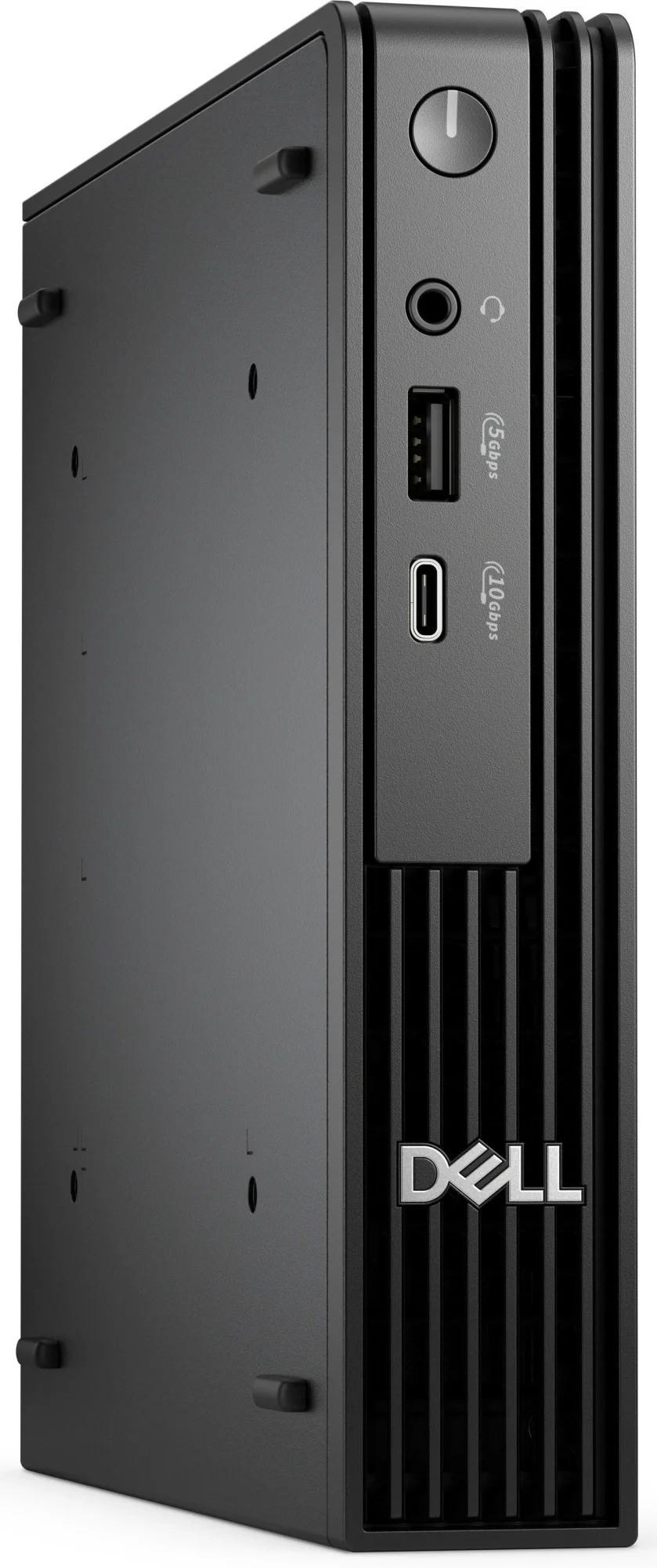 Мини-компьютер Dell Pro Micro QCM1250 Micro Core Ultra 5 235T (2.2) 8Gb SSD512Gb Graphics Windows 11 Pro GbitEth WiFi BT 90W мышь клавиатура черный (DPMC-5621)