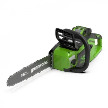 Цепная пила Greenworks GD40CS18 аккум. 1800Вт 2.4л.с. дл.шины:16" (40cm) 1аккум. 8Ач ЗУ (2005807UH)