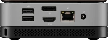 ПК Мини Osio BaseLine B51i-017 i5 1235U (1.3) 16Gb SSD512Gb Iris Xe Windows 11 Pro 64 GbitEth WiFi BT 59.85W коричневый/серебристый (RUS)