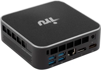 Неттоп IRU Tactio 525 Ryzen 5 6600H (3.3) 16Gb SSD512Gb 660M без ОС GbitEth WiFi BT 120W черный (RUS) (2164267)