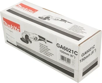 Углошлифовальная машина Makita GA6021C 1450Вт 9000об/мин рез.шпин.:M14 d=150мм